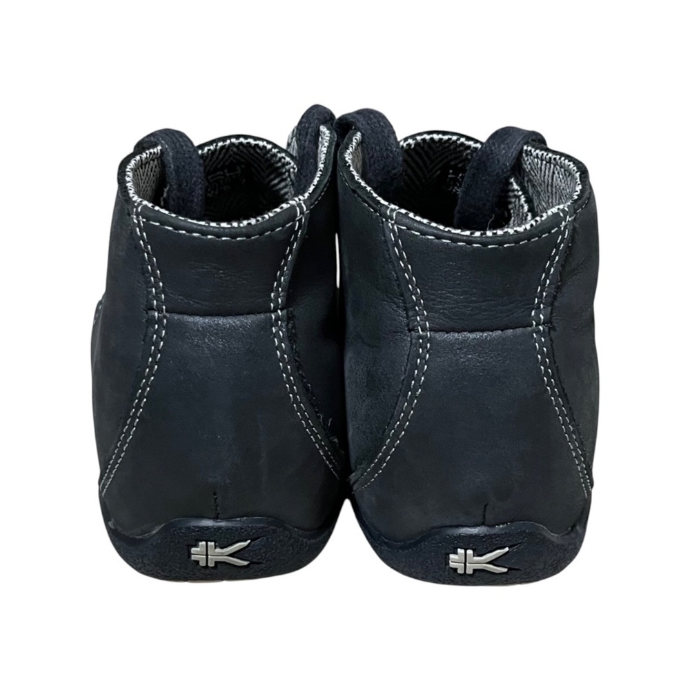 Kuru Aalto Chukka Boots Size 7 Women's Black Leather Desert Comfort Shoes Flats - Picture 8 of 11